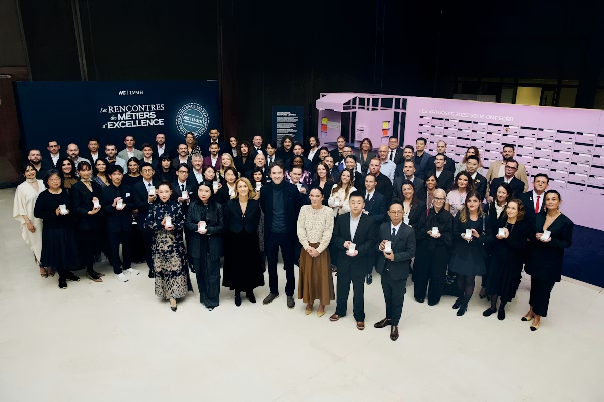 Attendees at LVMH's annual "Virtuoso" awards. Intended to celebrate creativity, craftsmanship, and customer experience from within the Group's employee network
