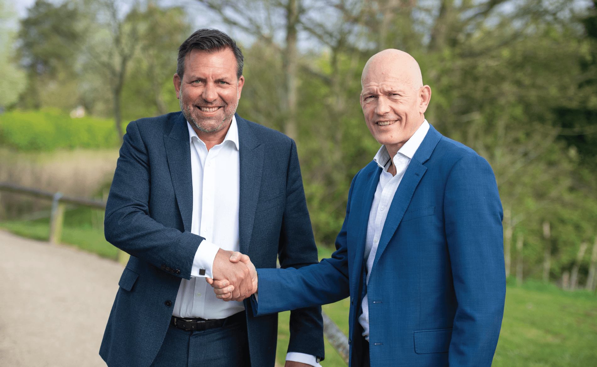 Image: Alex Lowth (left) and Andrew Bridge (right) -- Source: Fisher German